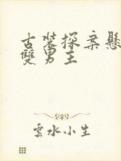 古装探案悬疑剧双男主