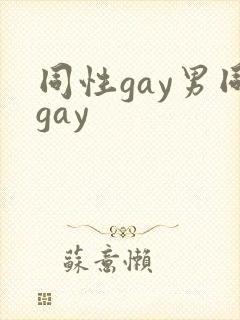 同性gay男同gay