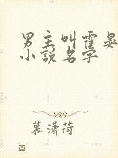 男主叫霍晏行的小说名字封面