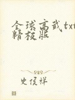 全球高武txt精校版