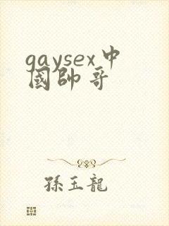 gaysex中国帅哥