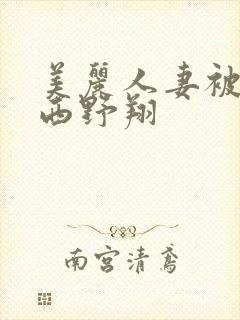 美丽人妻被中出西野翔封面