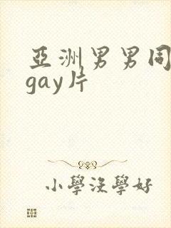 亚洲男男同性恋gay片