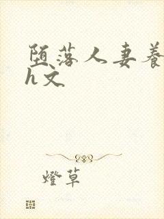 堕落人妻养成记h文封面