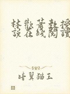 林欢萧教授的小说在线阅读封面