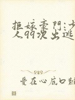 拒嫁豪门:少夫人99次出逃小说