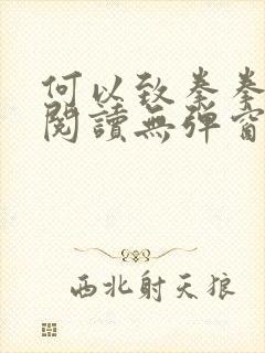 何以致拳拳免费阅读无弹窗小说网