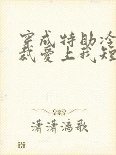 穿成特助冷艳总裁爱上我短剧免费观看