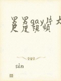 男男gay片大尺度视频