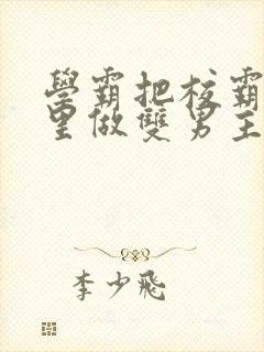 学霸把校霸往死里做双男主车封面