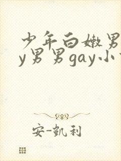 少年白嫩男gay男男gay小说