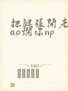 把腿张开老子cao烂你np封面