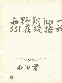 西野翔jux一331在线播放