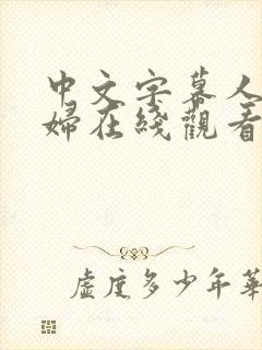 中文字幕人妻少妇在线观看av封面