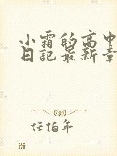 小霜的高中成长日记最新章节