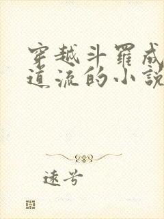 穿越斗罗成为千道流的小说