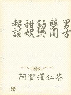 超甜的双男主小说娱乐圈方面