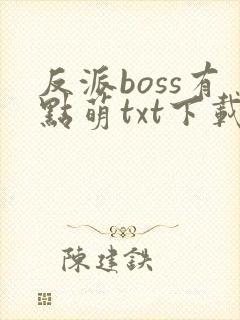 反派boss有点萌txt下载