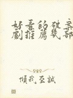 好看的破案电视剧推荐几部 前十名