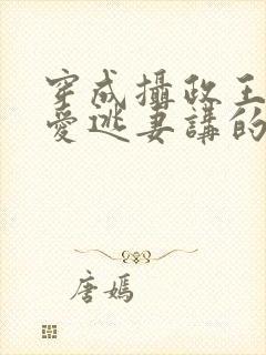 穿成摄政王的侍爱逃妻讲的什么