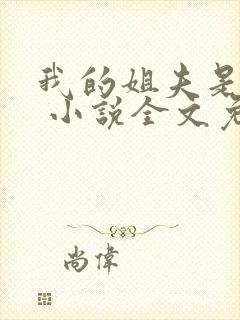 我的姐夫是太子 小说全文免费阅读