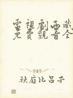 电视剧西藏秘密免费观看全集高清