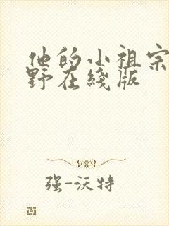 他的小祖宗甜又野在线版