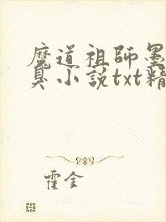 魔道祖师墨香铜臭小说txt精校版