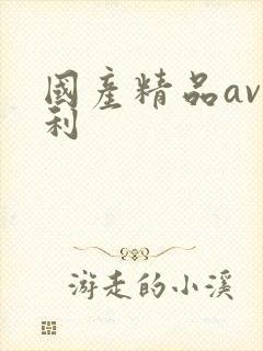 国产精品av福利