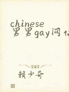 chinese男男gay网站视频