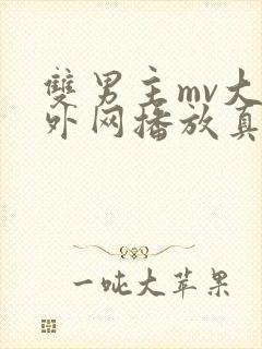 双男主mv大片外网播放真人