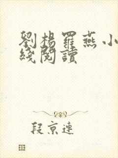 刘杨罗燕小说在线阅读