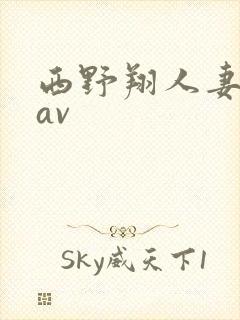 西野翔人妻在线av封面