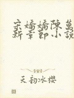 宋娇娇陈万里最新章节小说免费阅读