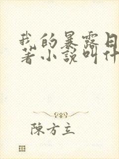 我的暴露日记原著小说叫什么