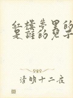 红楼梦里的贾瑞是谁的儿子