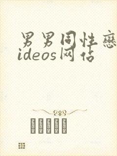 男男同性恋者videos网站