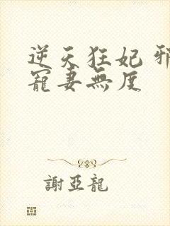 逆天狂妃 邪王宠妻无度