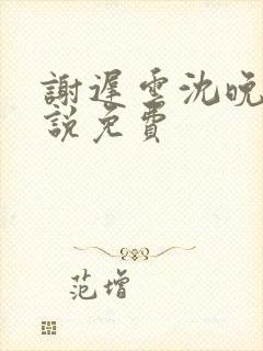 谢迟云沈晚梨小说免费