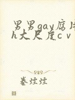 男男gay腐片h大尺度cⅴ封面