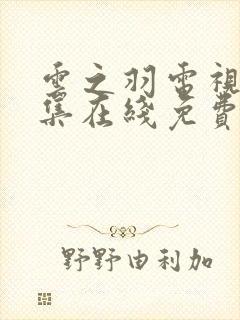 云之羽电视剧全集在线免费观看