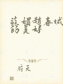 苏媚赵春城意外的美好