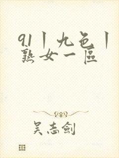 91丨九色丨老熟女一区