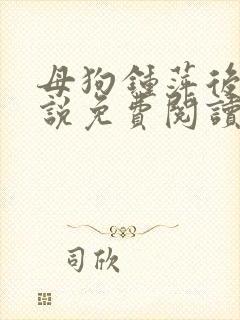 母狗钟萍后传小说免费阅读最新章节