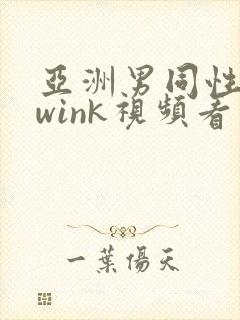 亚洲男同性恋twink视频看看封面