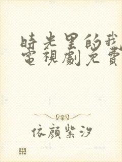 时光里的我们 电视剧免费观看