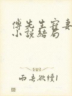 傅先生宠妻无度小说结局