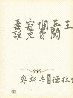 毒宠佣兵王妃小说免费阅