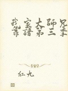 我家大师兄有点靠谱第三季免费观看