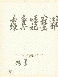 帝尊嗜宠:绝色炼丹妃墨邪宸